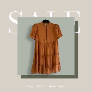 Beautiful dress for fall